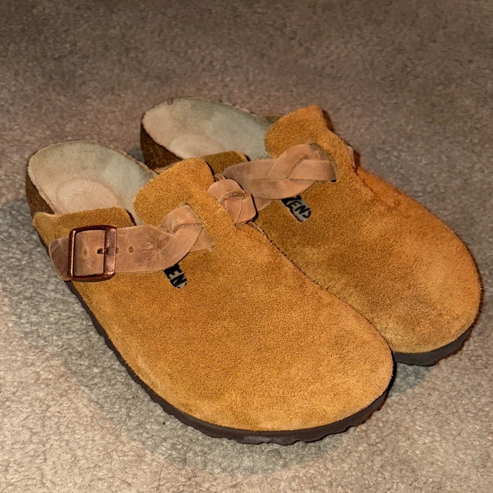 Birkenstock Boston Braided clogs